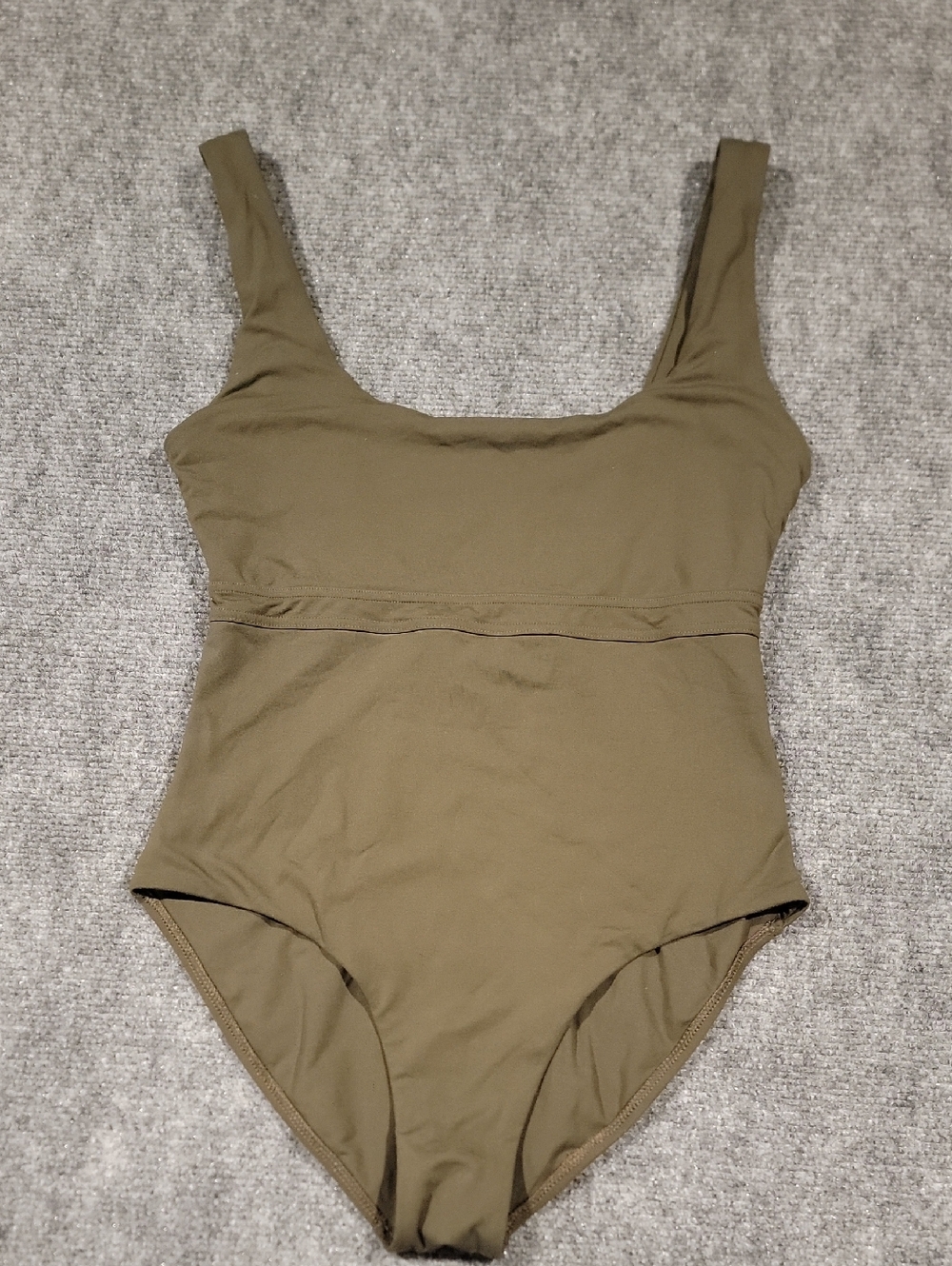 Melissa Odabash Nevada Olive Swimsuit Size 10 EXCELLENT CONDITION